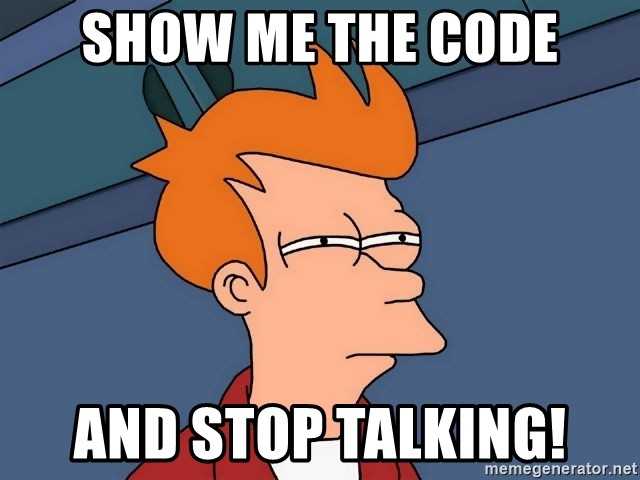 Show me the code!